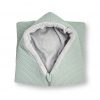 Saco Bebé Polar Waffle Mint