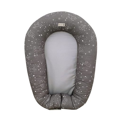 Érase una vez-nido bebé babynest gris cosmos
